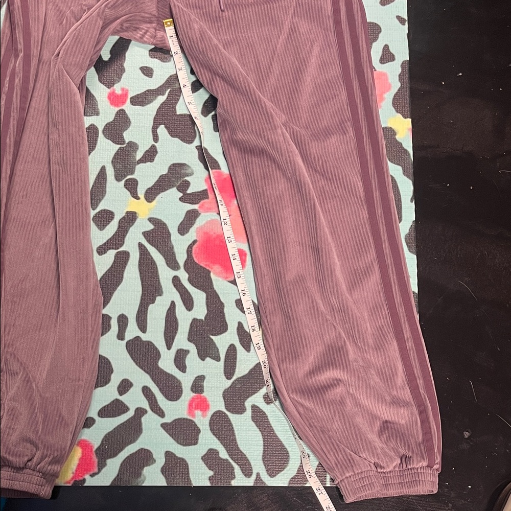 Adidas Kids Lavender Corduroy Joggers - Picture 5 of 10